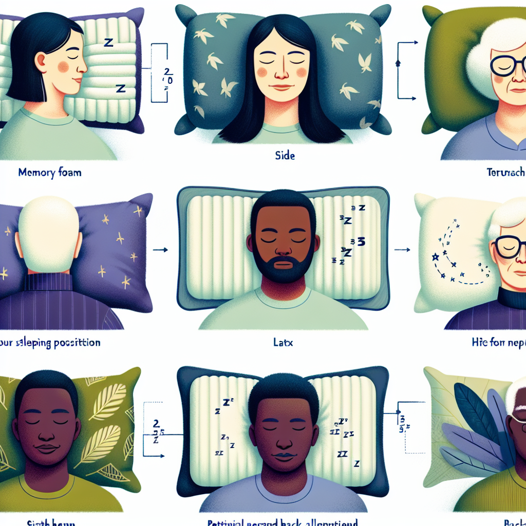 Как правильно выбрать подушку для сна